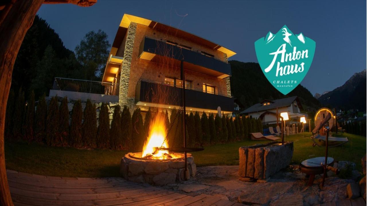 Antonhaus Chalet Appartement E-Ladestation Gaschurn Exterior photo