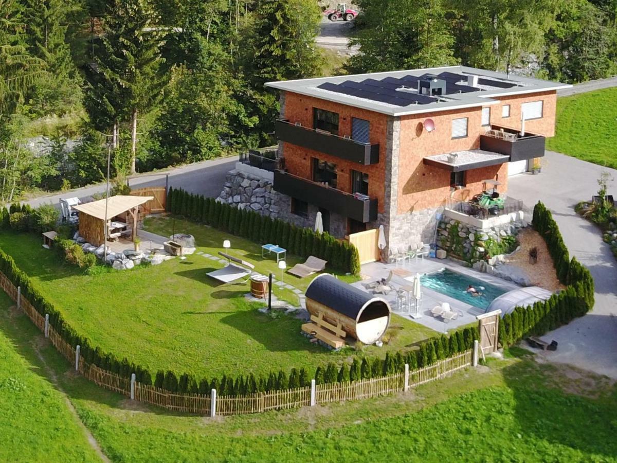 Antonhaus Chalet Appartement E-Ladestation Gaschurn Exterior photo