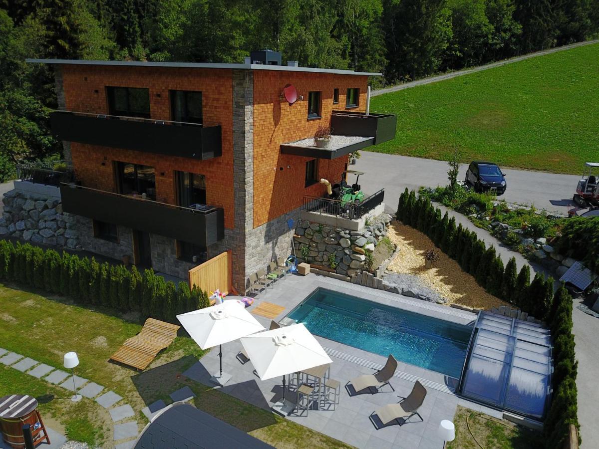 Antonhaus Chalet Appartement E-Ladestation Gaschurn Exterior photo